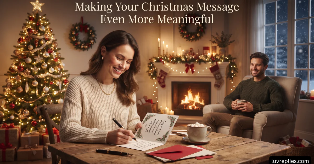 Making Your Christmas Message Even More Meaningful