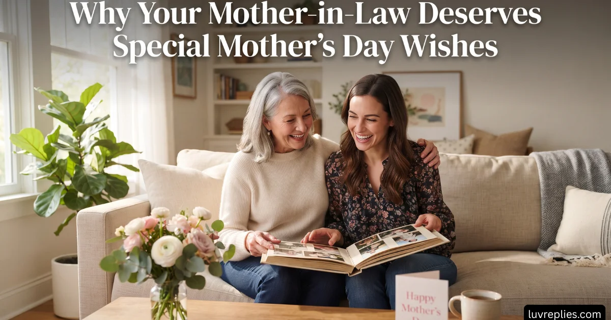 Why Your Mother-in-Law Deserves Special Mother's Day Wishes