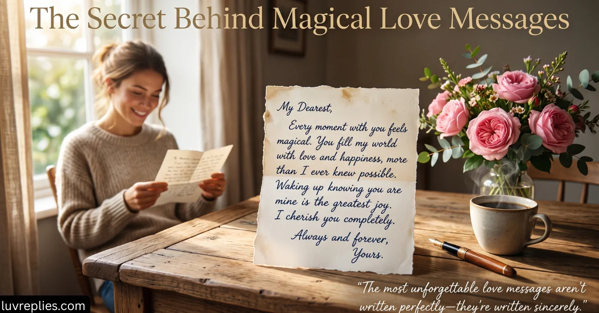 The Secret Behind Magical Love Messages
