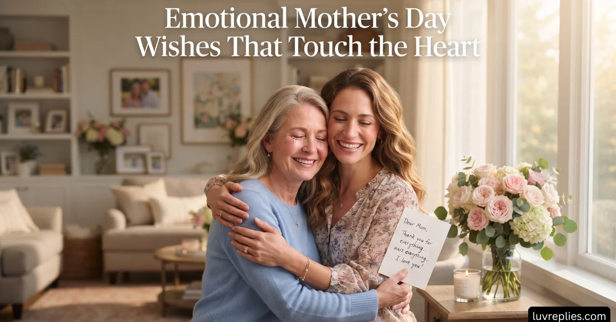 Emotional Mother's Day Wishes That Touch the Heart