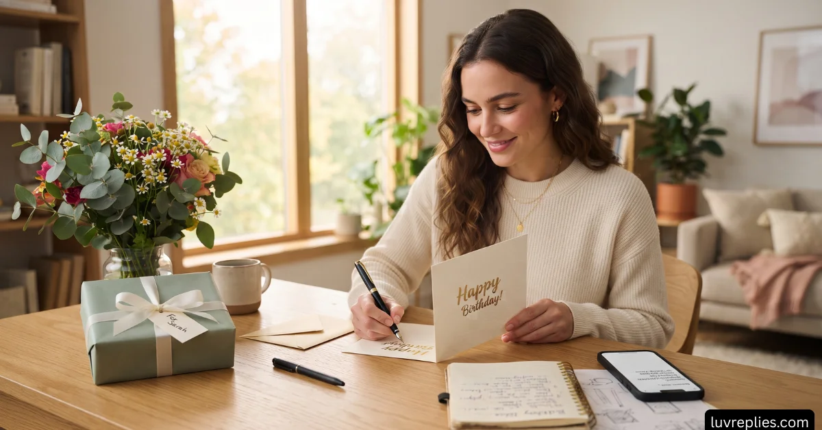 Tips for Writing a Personal Birthday Wish