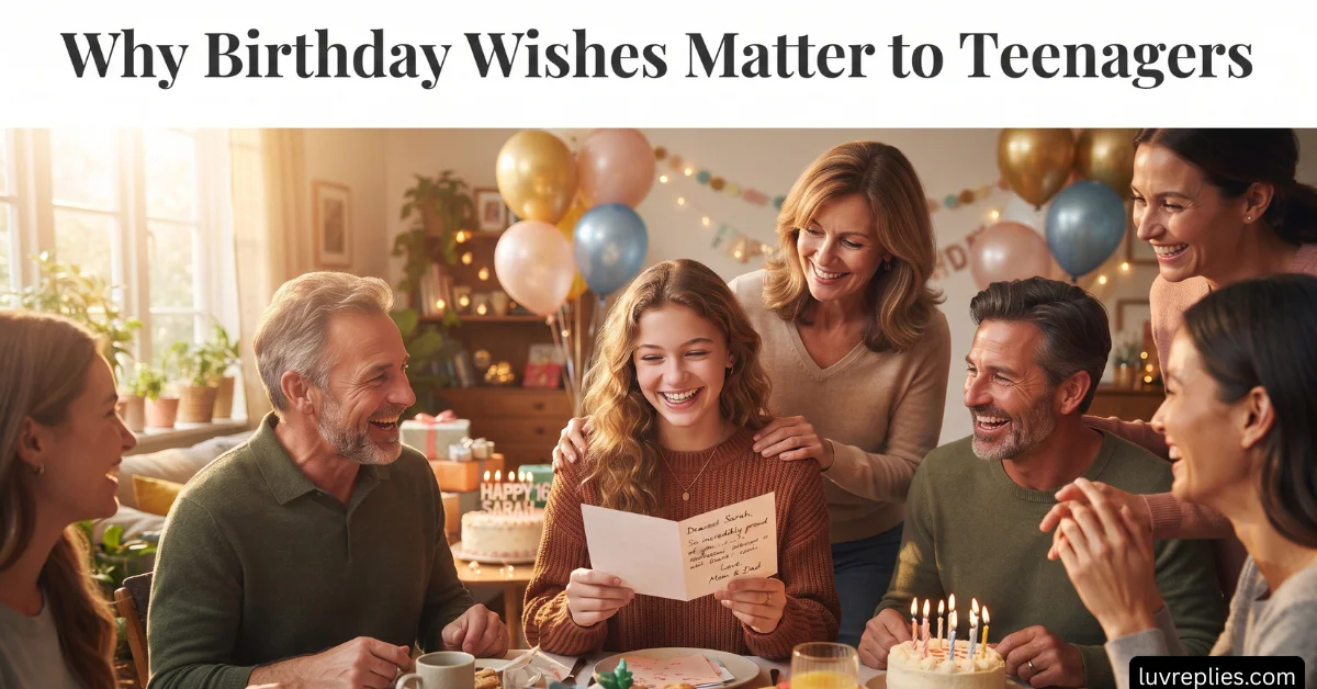 Why Birthday Wishes Matter to Teenagers