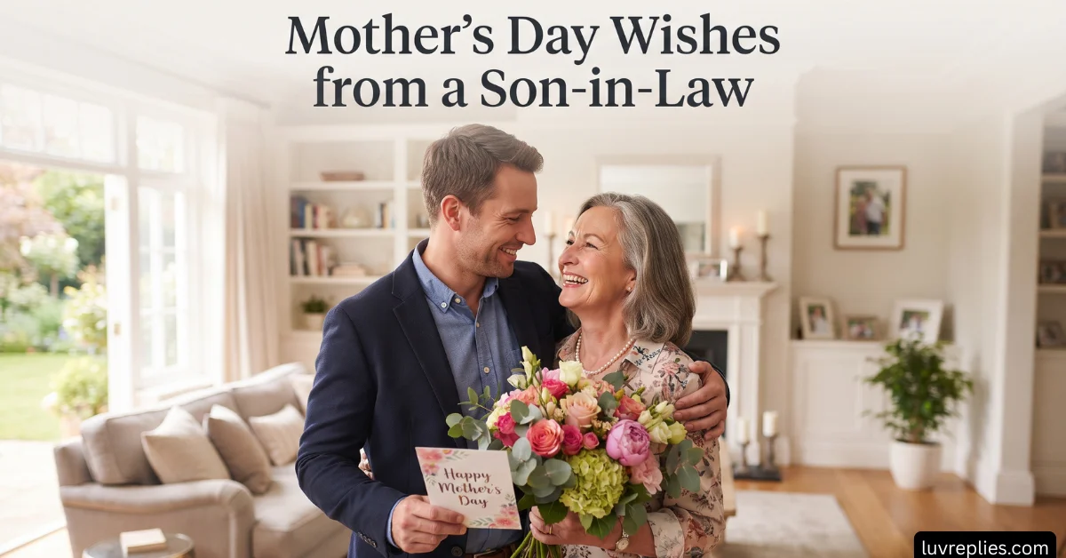 Mother's Day Wishes from a Son-in-Law