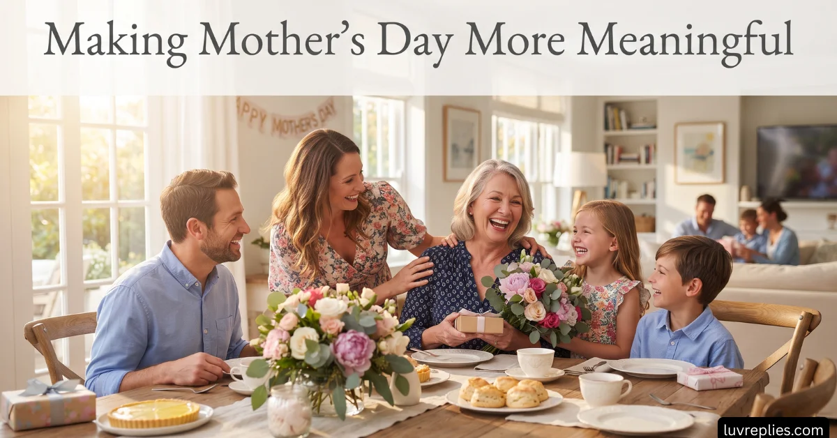 Making Mother's Day More Meaningful