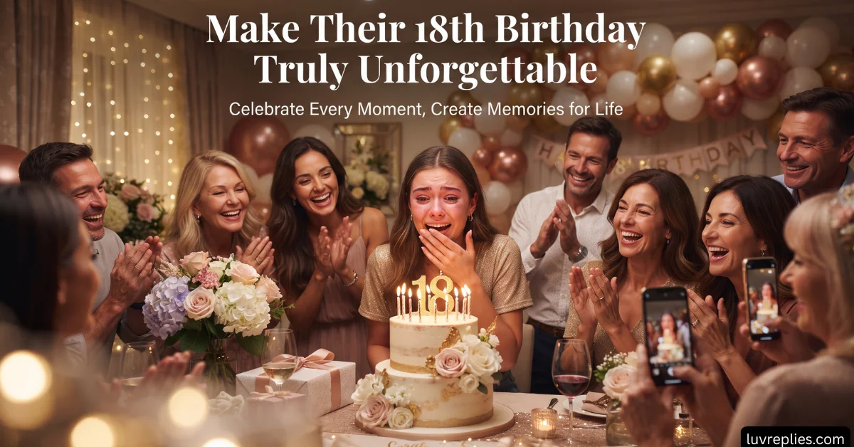 Make Their 18th Birthday Truly Unforgettable