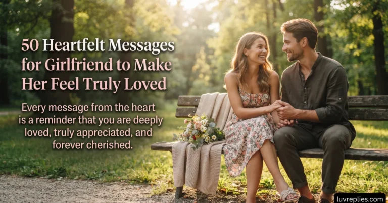 50 Heartfelt Messages for Girlfriend to Make Her Feel Truly Loved