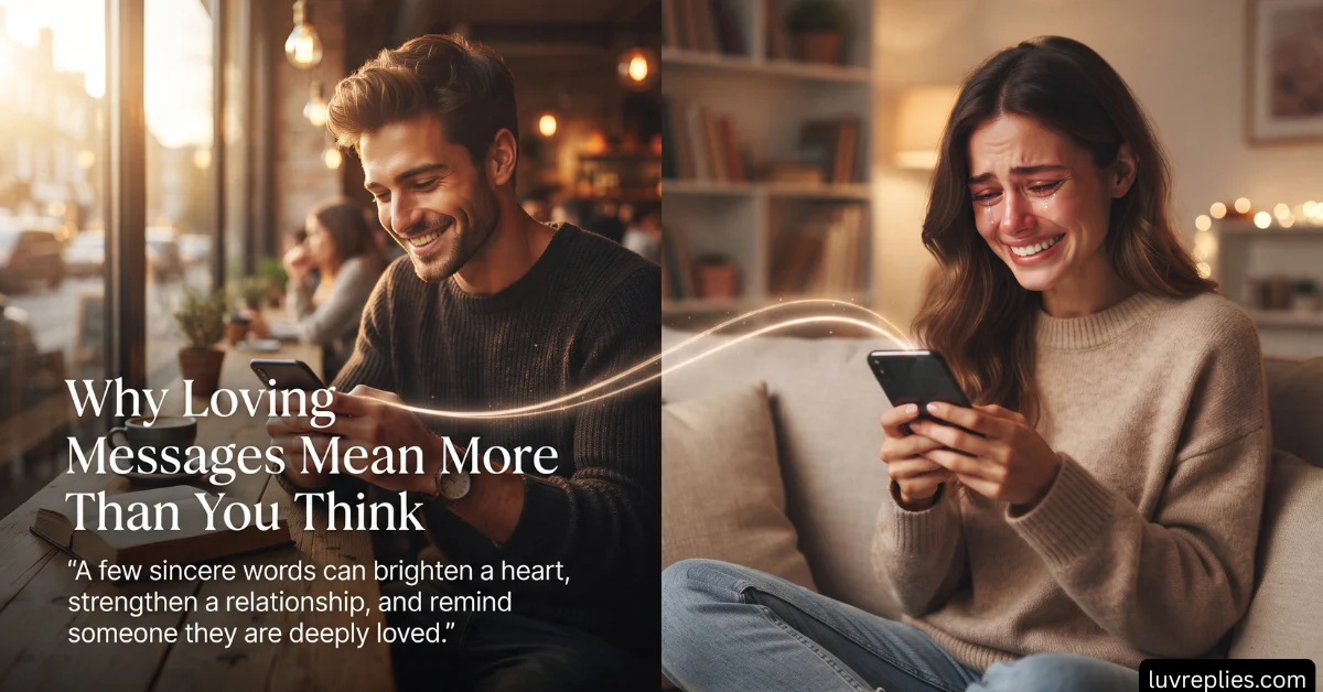 Why Loving Messages Mean More Than You Think