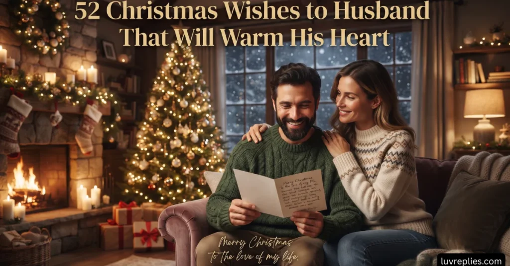 52Christmas Wishes to Husband That Will Warm His Heart