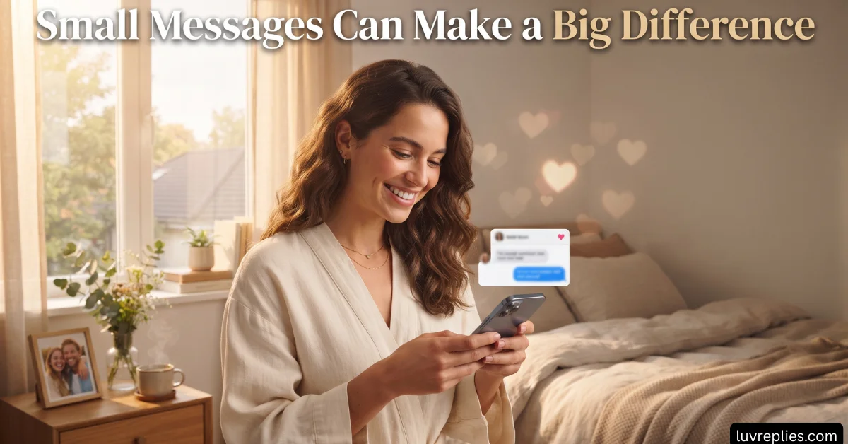 Small Messages Can Make a Big Difference