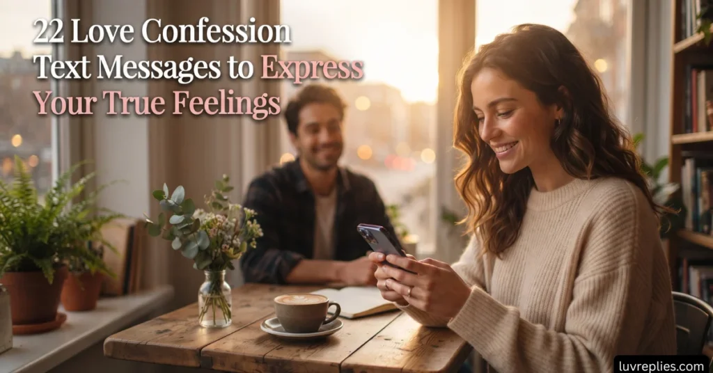 22 Love Confession Text Messages to Express Your True Feelings