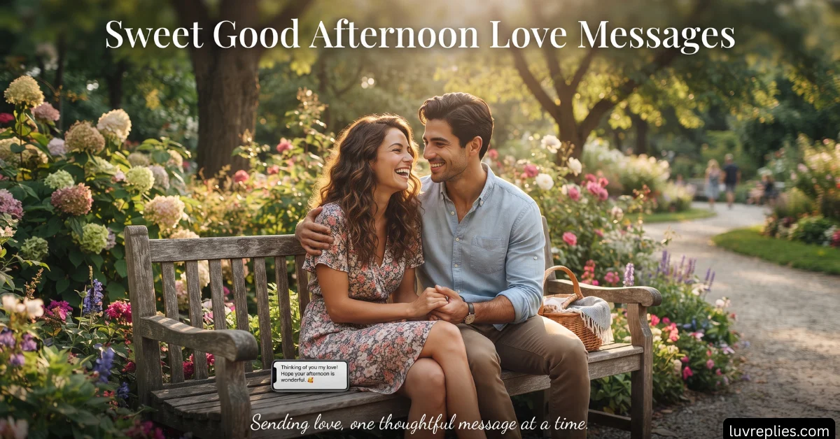 Sweet Good Afternoon Love Messages