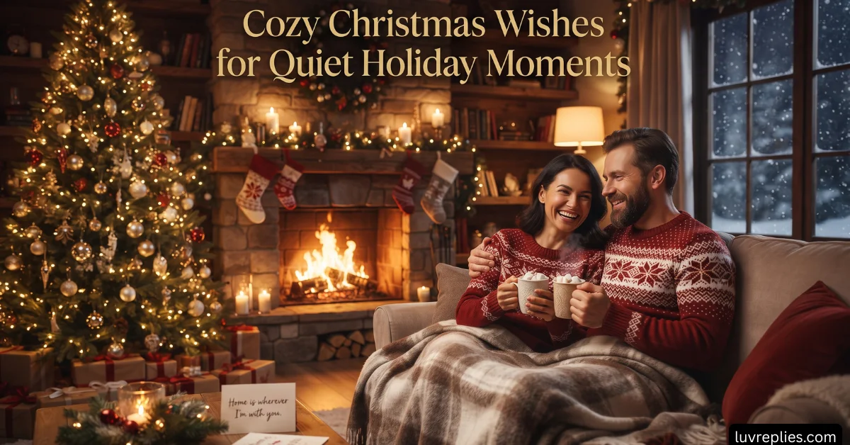 Cozy Christmas Wishes for Quiet Holiday Moments