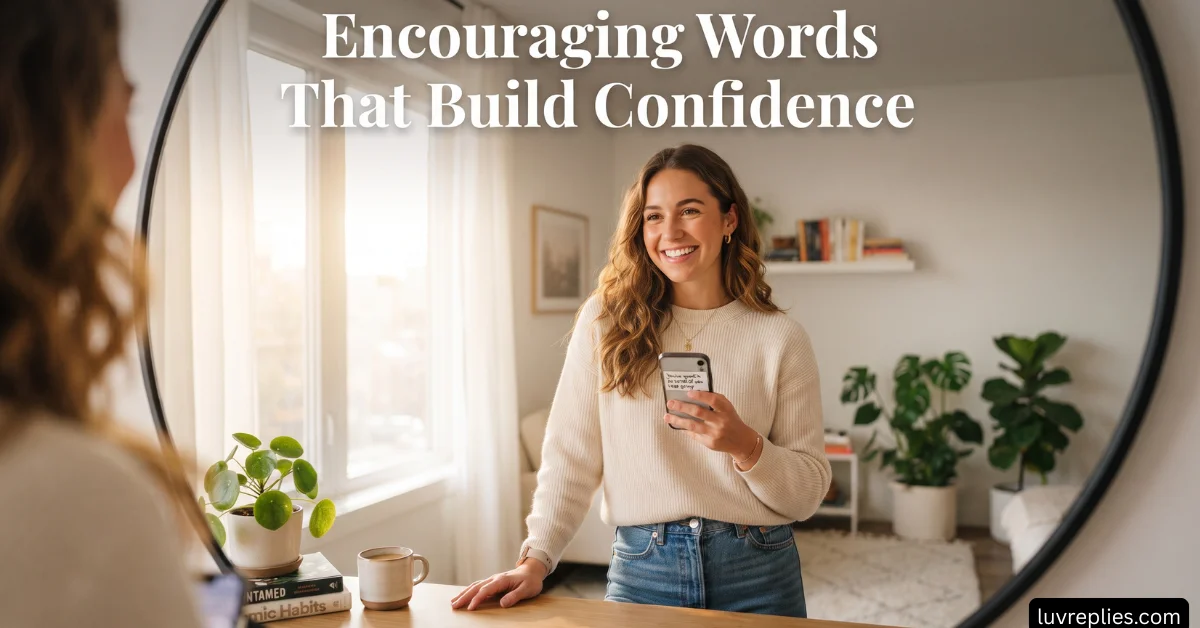Encouraging Words That Build Confidence