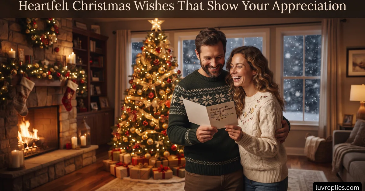 Heartfelt Christmas Wishes That Show Your Appreciation