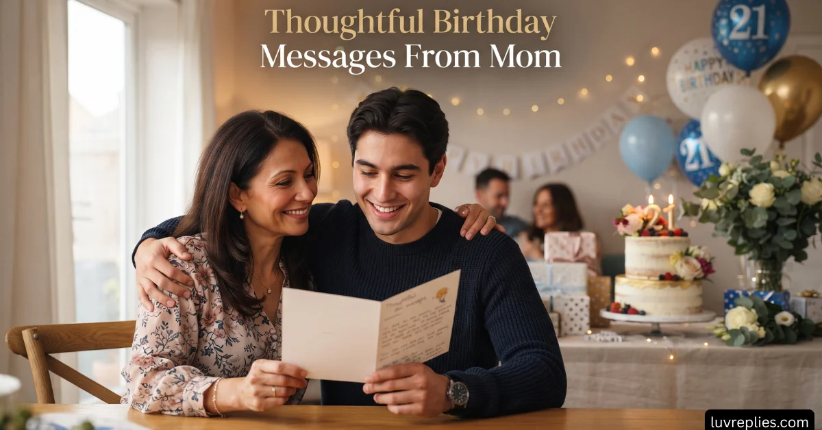 Thoughtful Birthday Messages From Mom