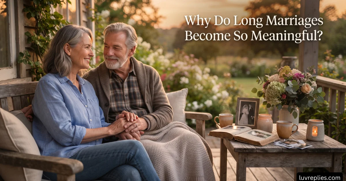Why Do Long Marriages Become So Meaningful?