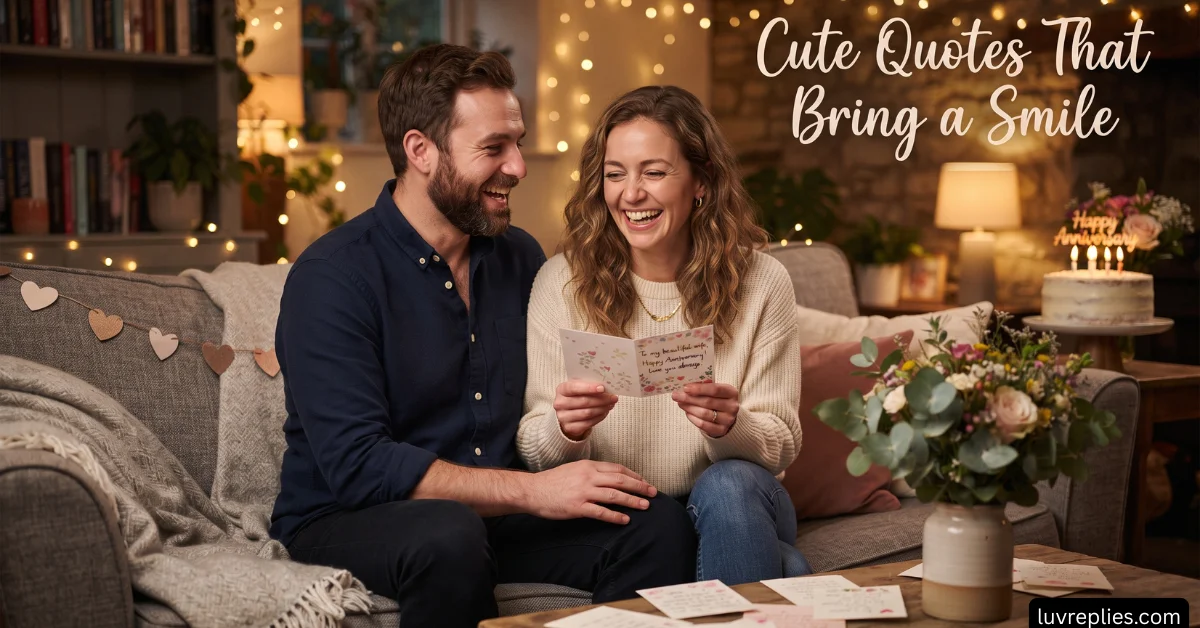 Cute Quotes That Bring a Smile