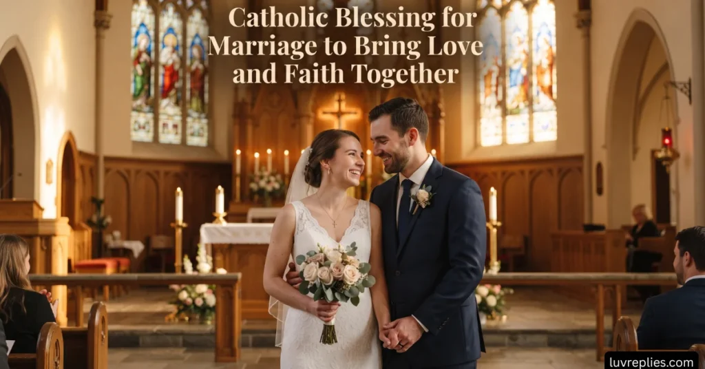 Catholic Blessing for Marriage to Bring Love and Faith Together