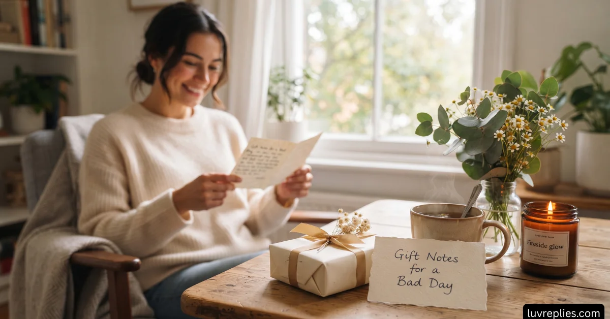 Gift Notes for a Bad Day