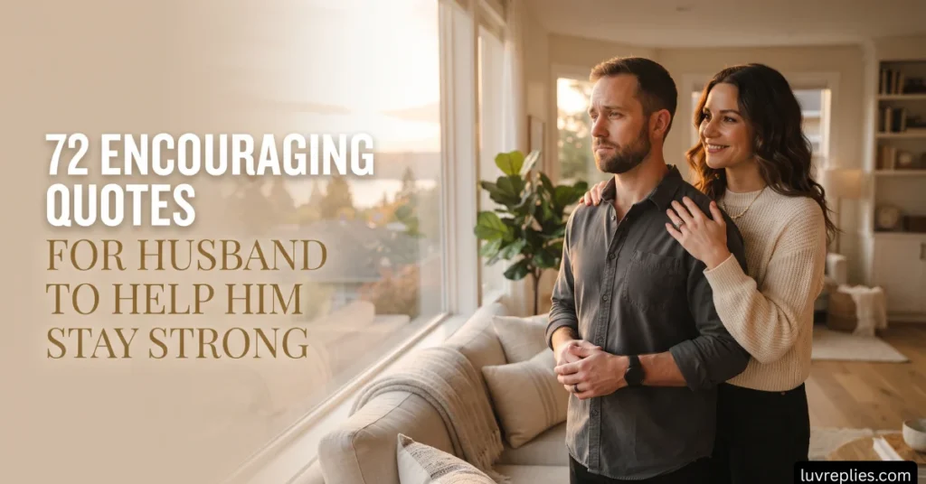 72 Encouraging Quotes for Husband to Help Him Stay Strong