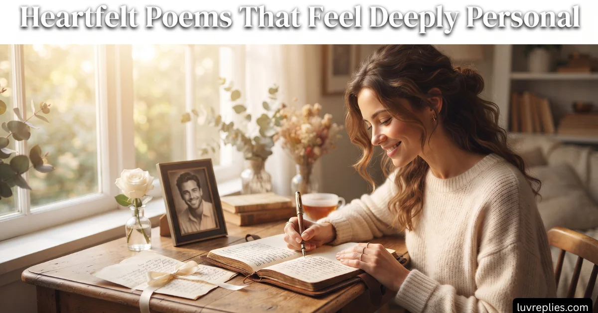 Heartfelt Poems That Feel Deeply Personal