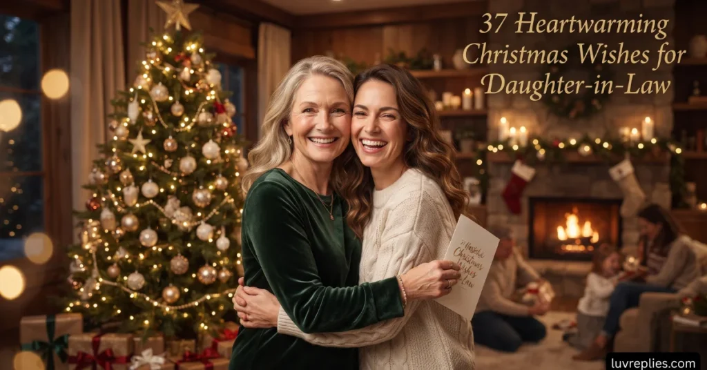 37 Heartwarming Christmas Wishes for Daughter-in-Law