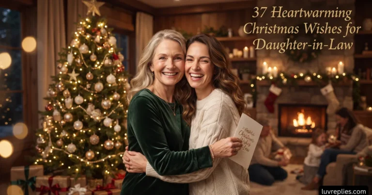 37 Heartwarming Christmas Wishes for Daughter-in-Law