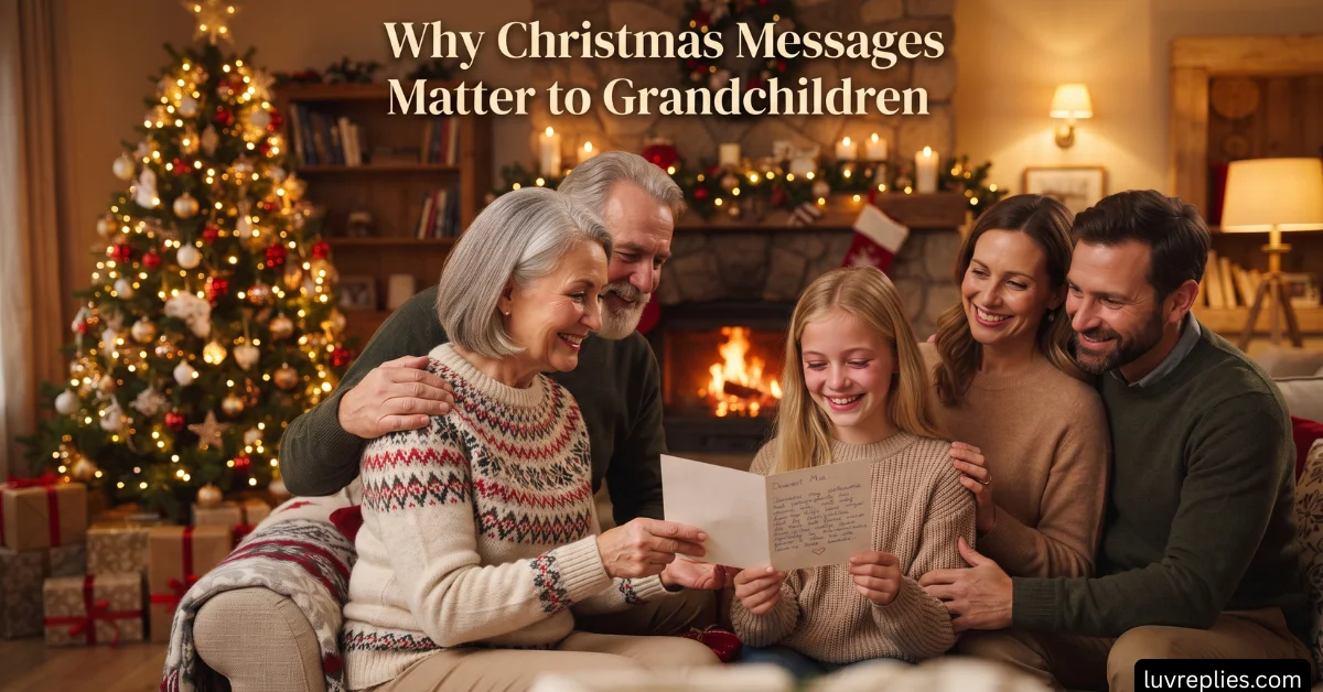 Why Christmas Messages Matter to Grandchildren