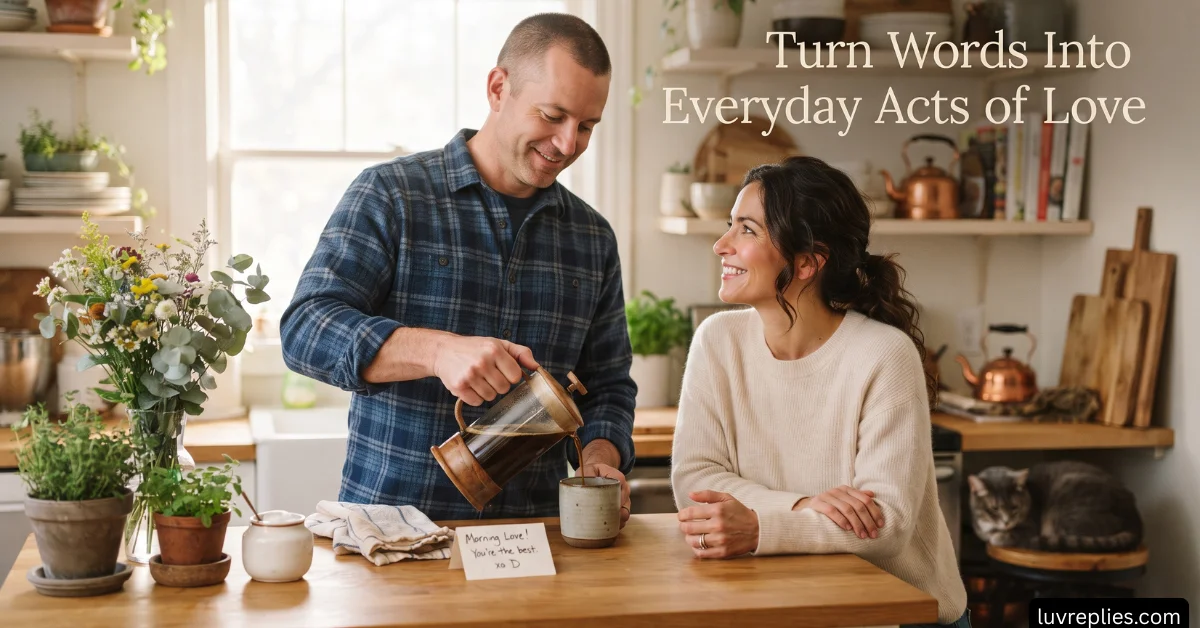 Turn Words Into Everyday Acts of Love