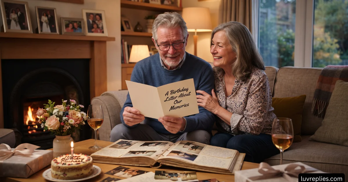 A Birthday Letter About Our Memories