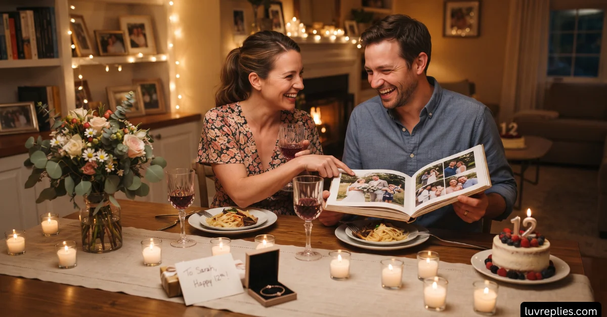 Small Ways to Celebrate a 12th Anniversary