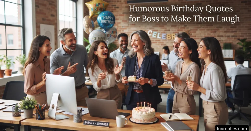 Humorous Birthday Quotes for Boss to Make Them Laugh