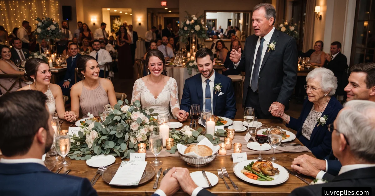 Why a Wedding Meal Blessing Matters