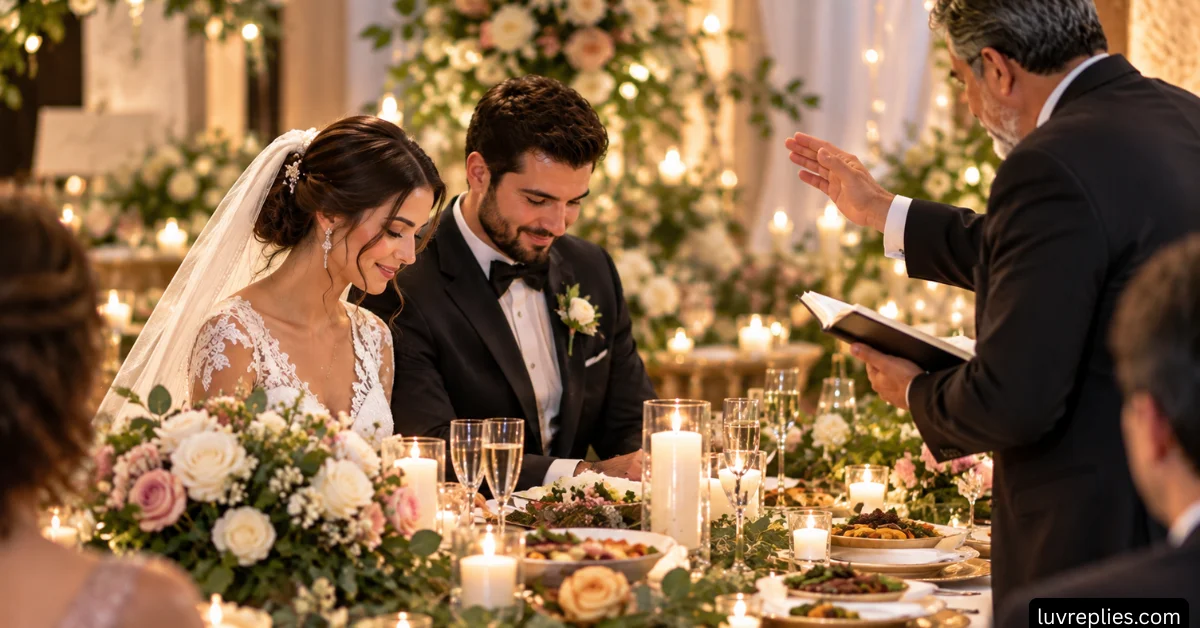 A Romantic Blessing for Newlyweds
