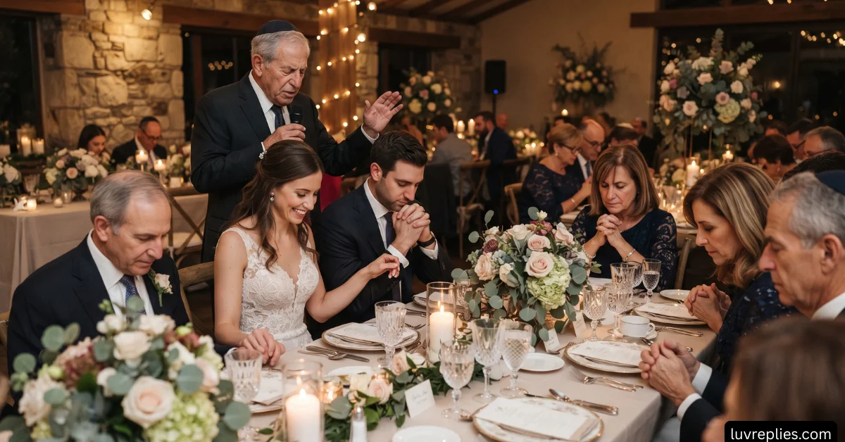 Nonreligious Wedding Meal Blessings